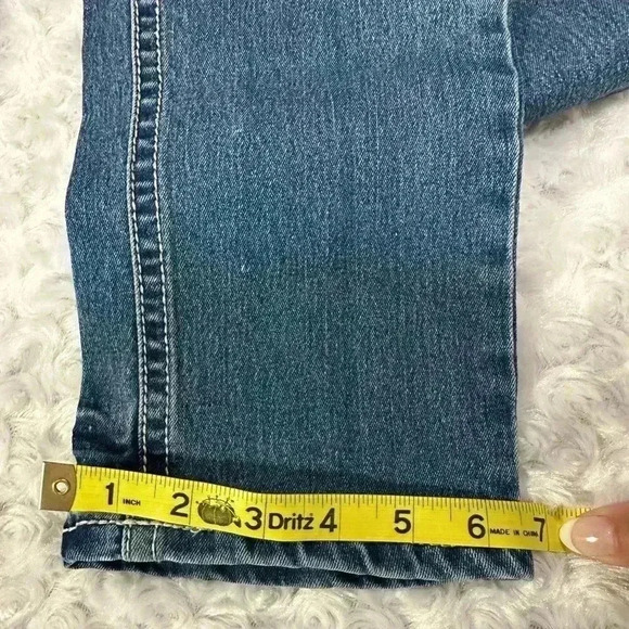 Blue Faith Women’s Skinny Distressed Blue Jeans - Picture 9 of 14